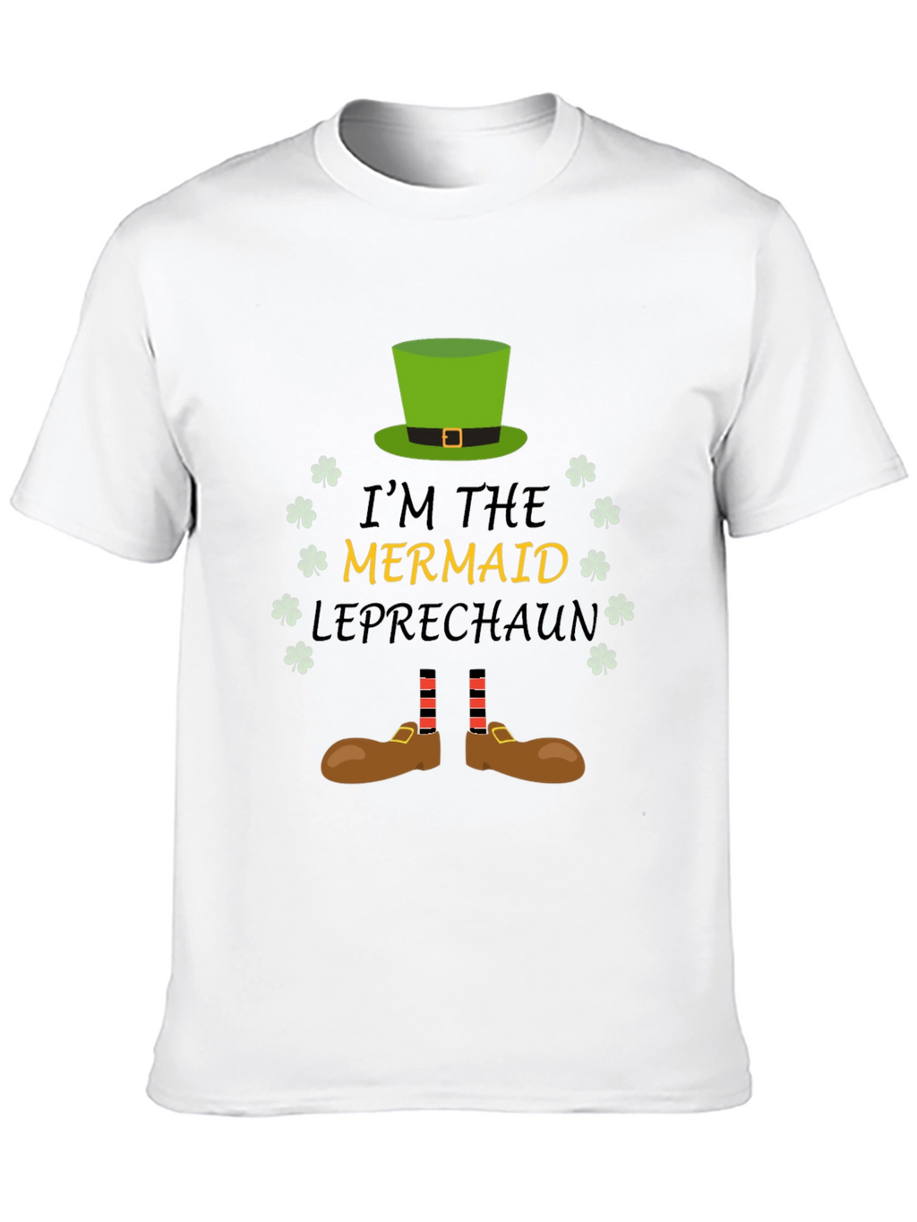 Mermaid Leprechaun St Patricks Day T-Shirt