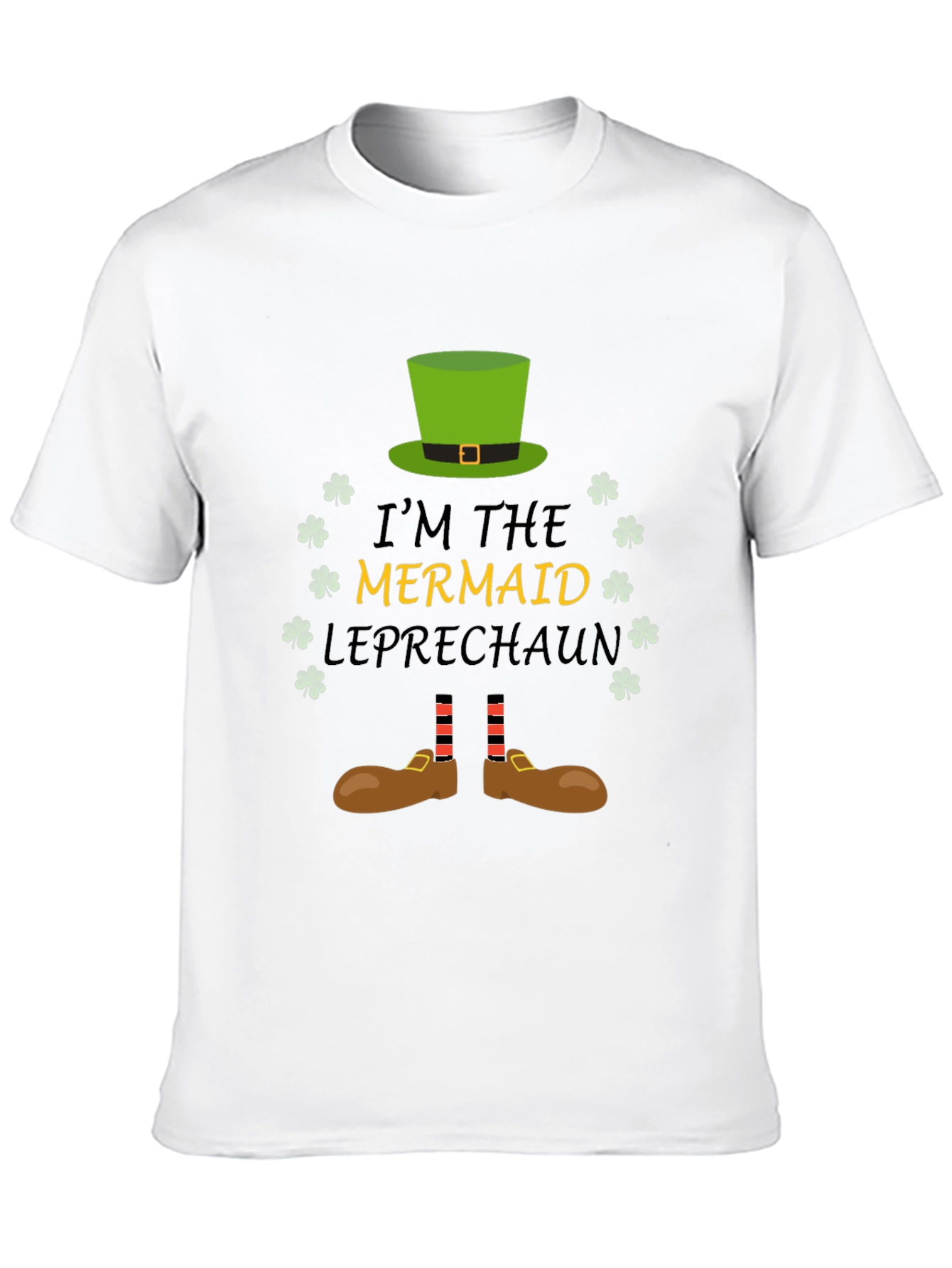 Mermaid Leprechaun St Patricks Day T-Shirt