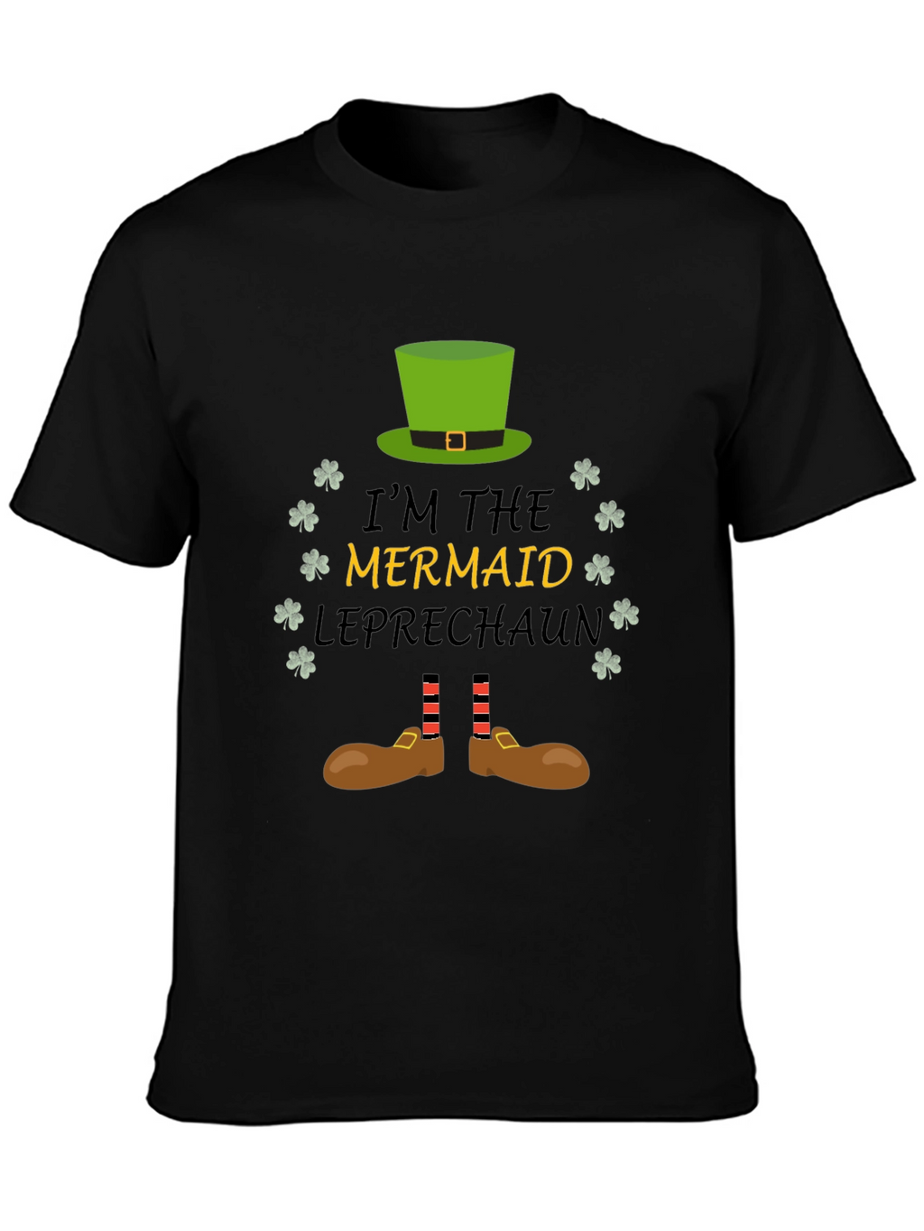 Mermaid Leprechaun St Patricks Day T-Shirt