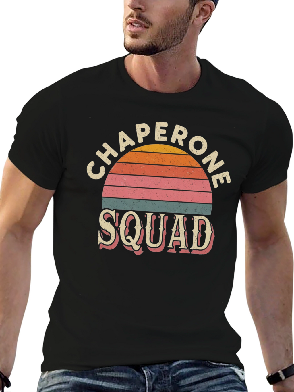 Chaperone Squad Retro Graphic Tee