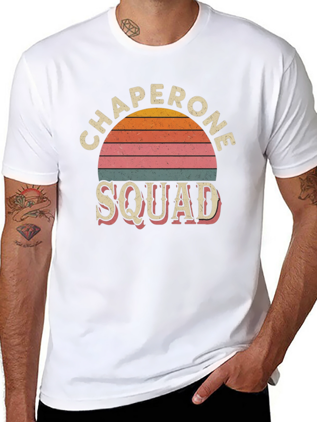 Chaperone Squad Retro Graphic Tee