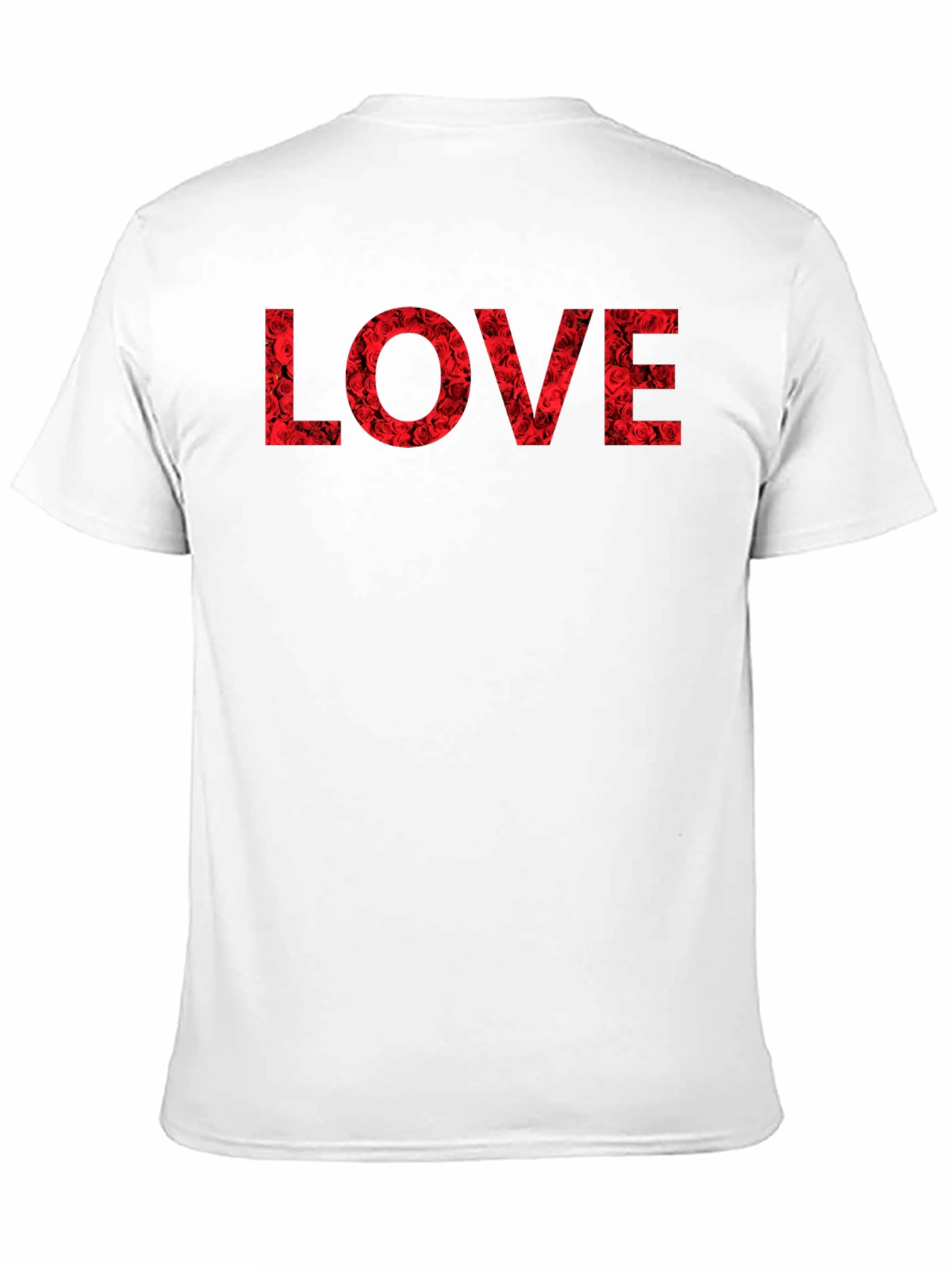 Rose LOVE Graphic T-Shirt - Black