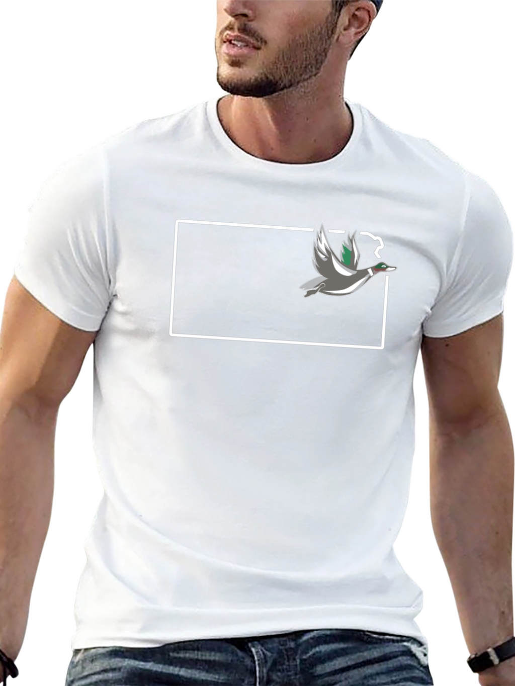 Duck Graphic Tee - Classic Comfort