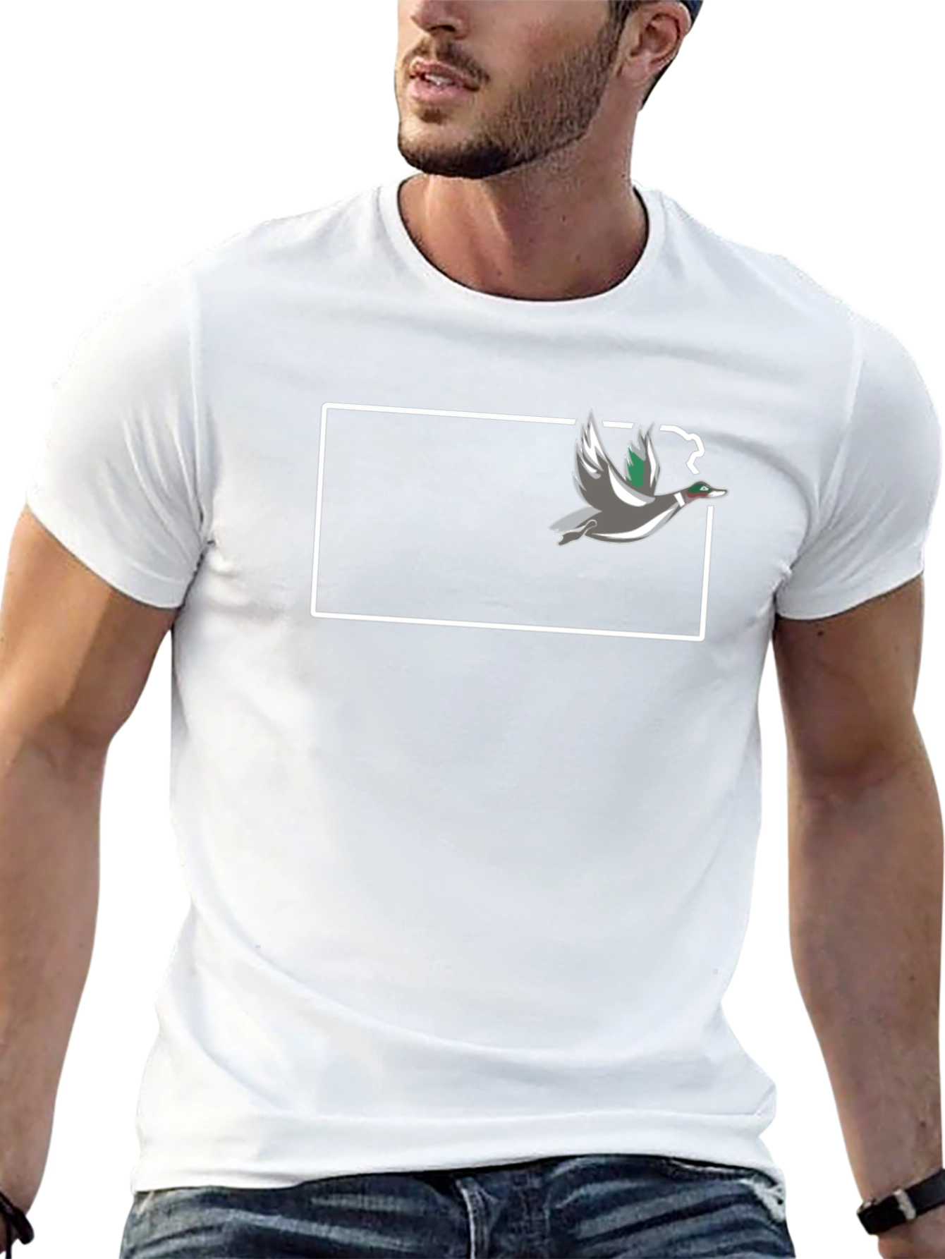 Duck Graphic Tee - Classic Comfort