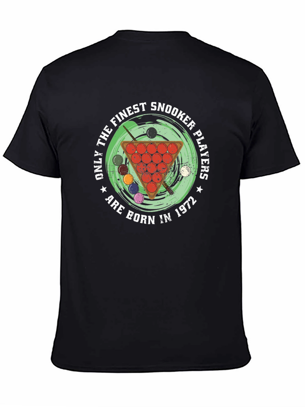 Snooker Player 1972 Birthday T-Shirt