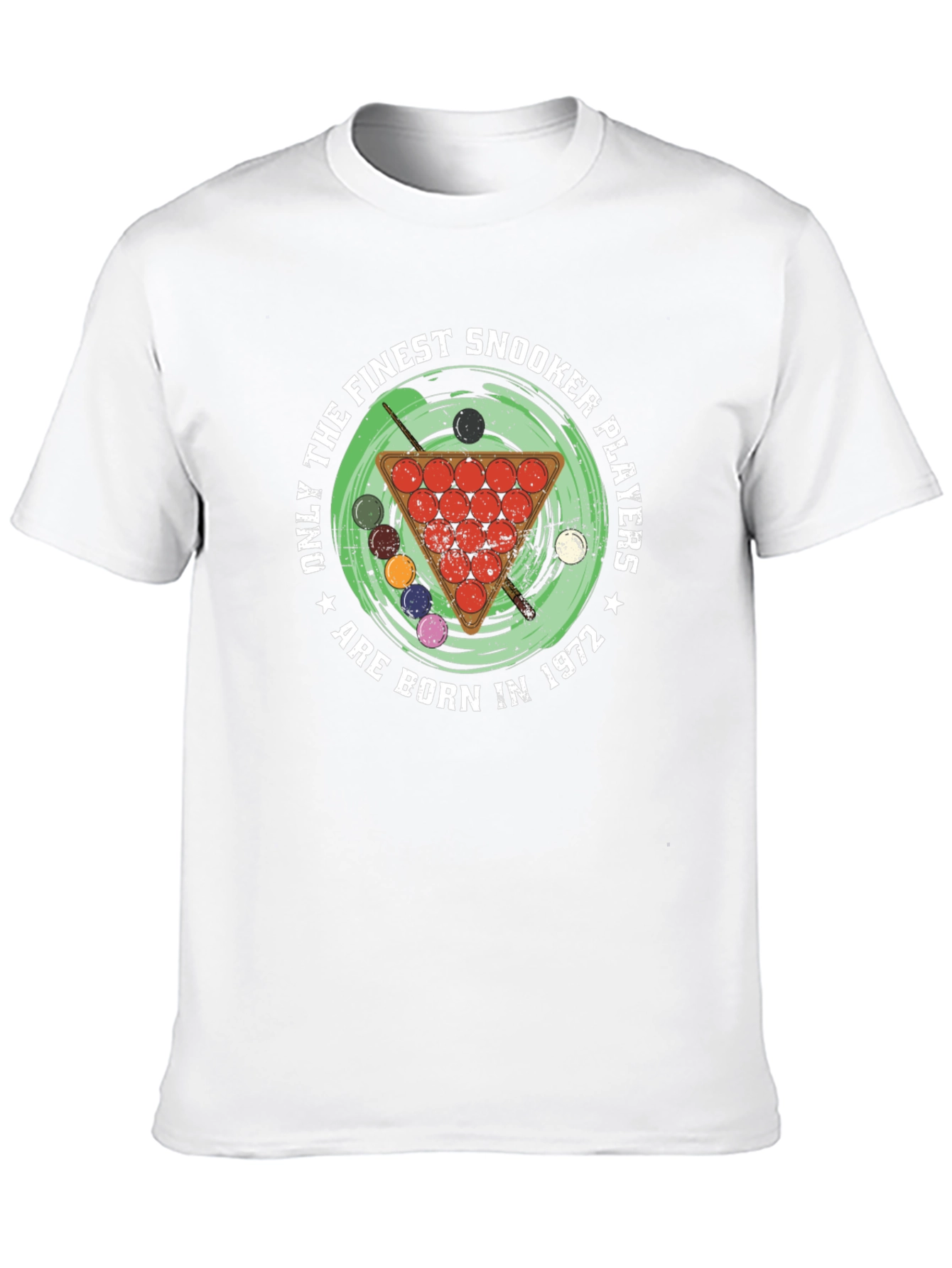 Snooker Player 1972 Birthday T-Shirt