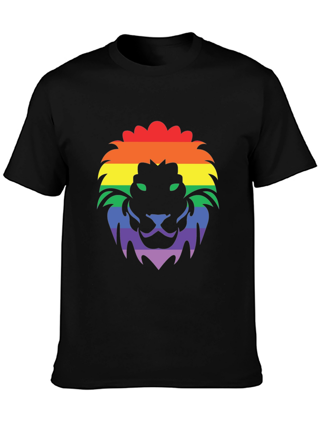 Rainbow Lion Graphic T-Shirt - Pride Apparel