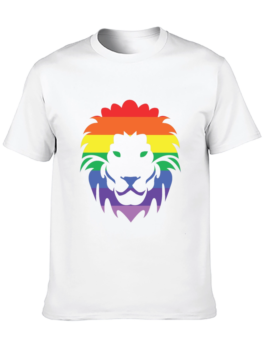 Rainbow Lion Graphic T-Shirt - Pride Apparel
