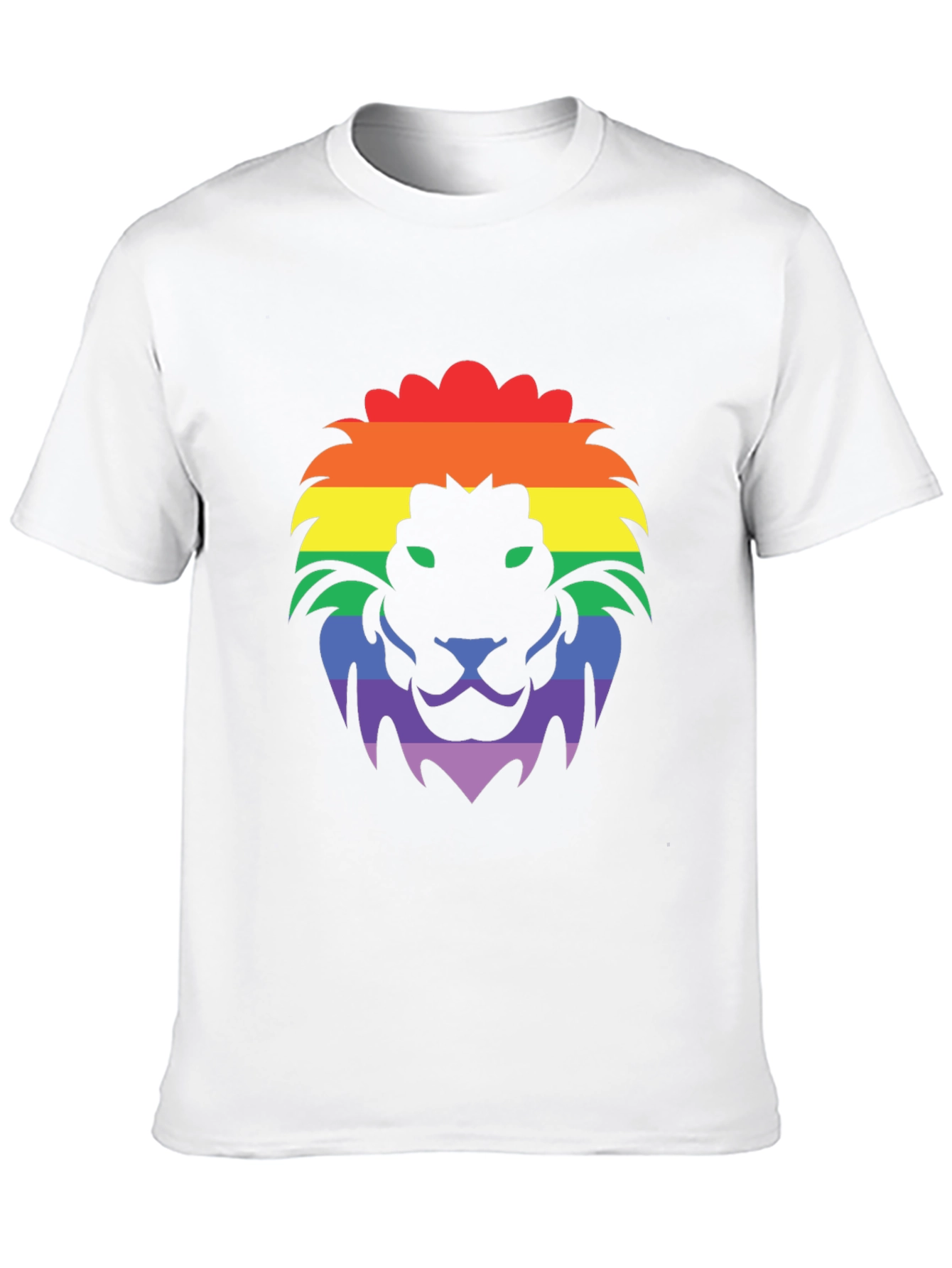 Rainbow Lion Graphic T-Shirt - Pride Apparel
