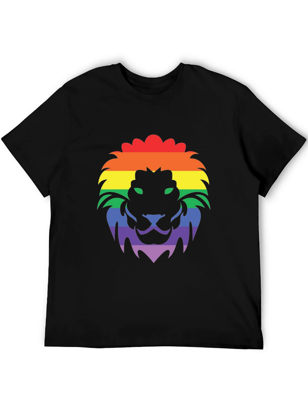 Rainbow Lion Graphic T-Shirt - Pride Apparel