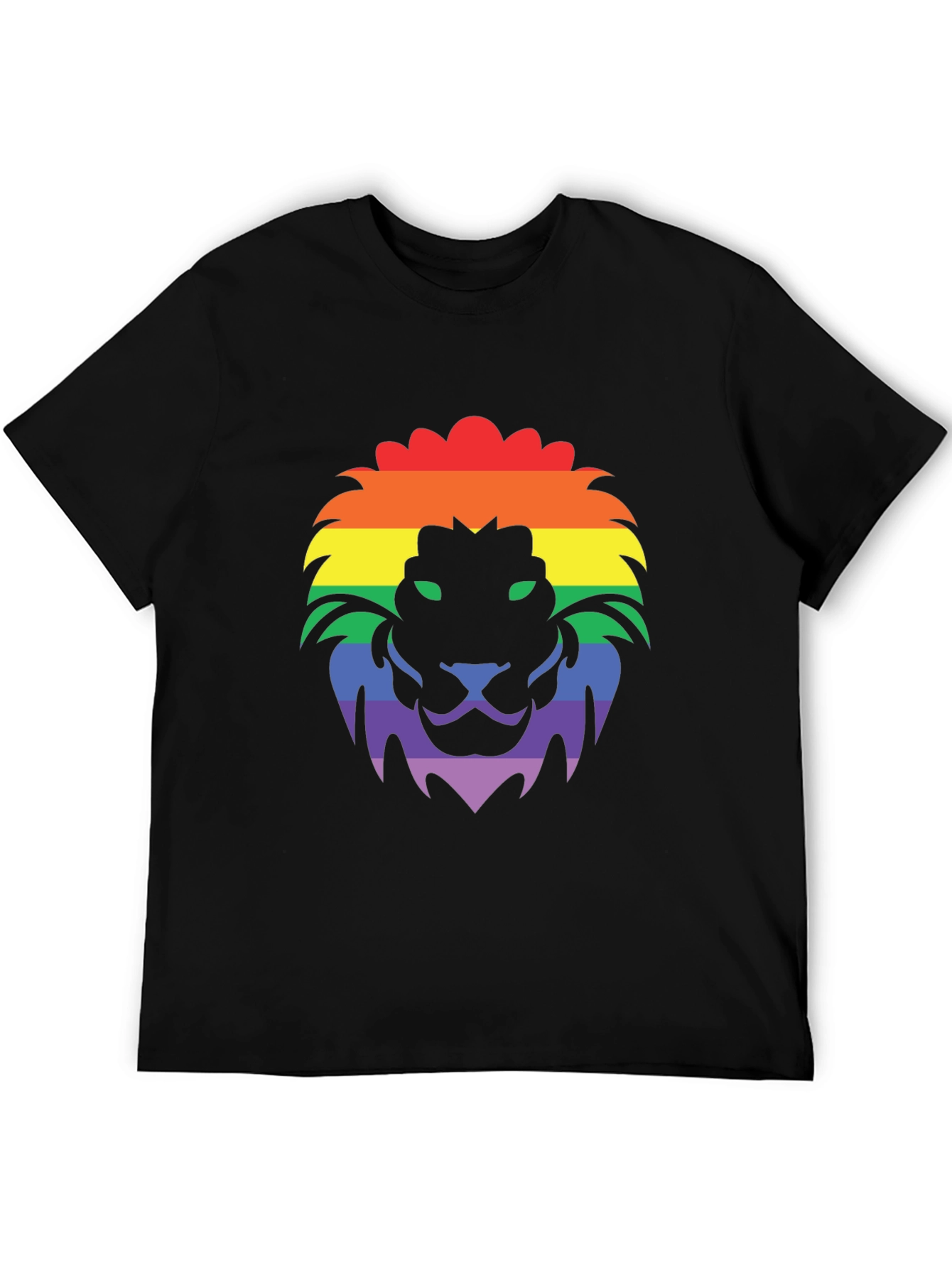 Rainbow Lion Graphic T-Shirt - Pride Apparel