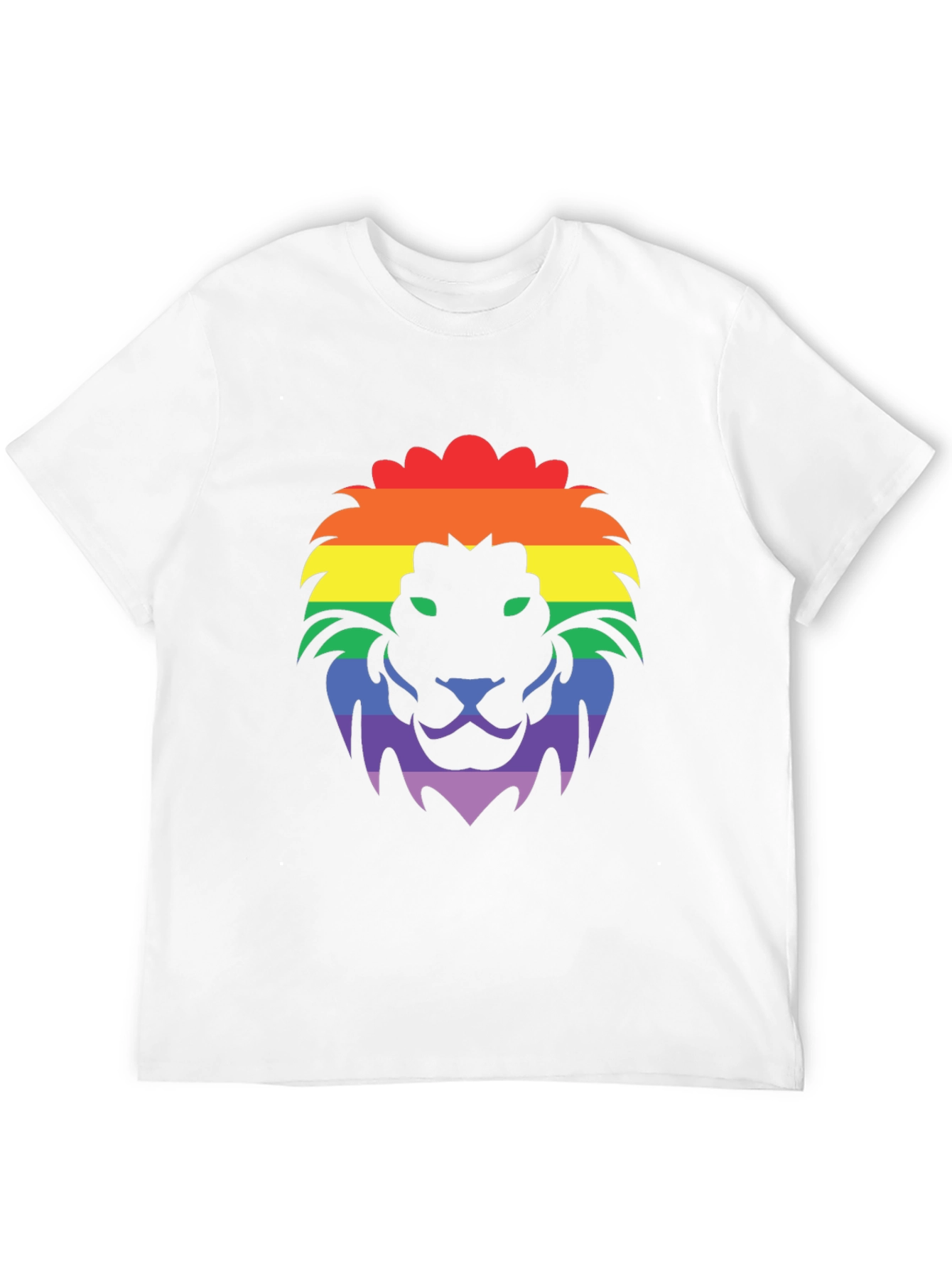 Rainbow Lion Graphic T-Shirt - Pride Apparel