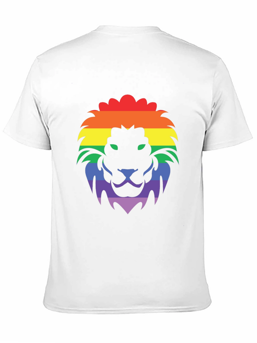 Rainbow Lion Graphic T-Shirt - Pride Apparel