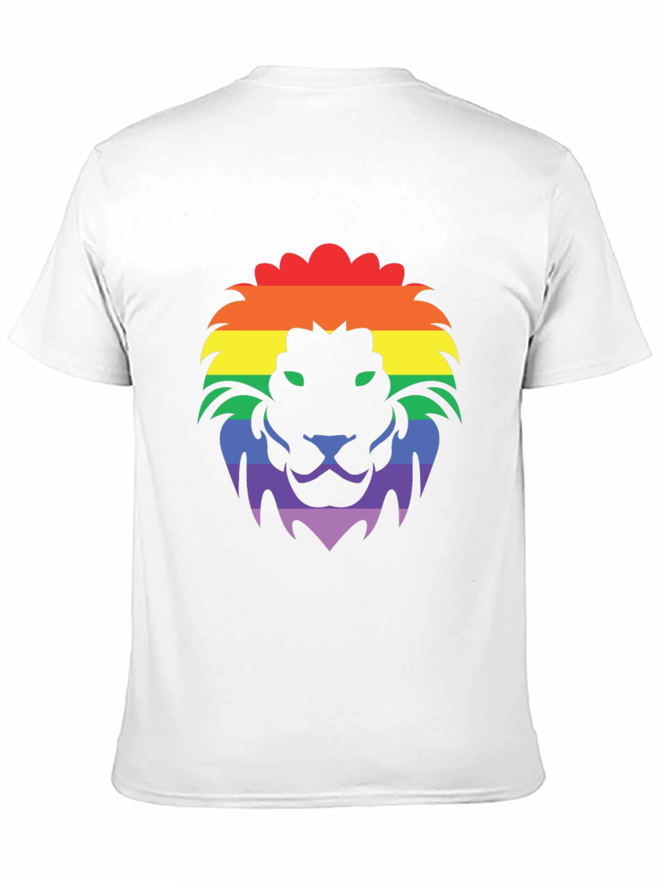 Rainbow Lion Graphic T-Shirt - Pride Apparel