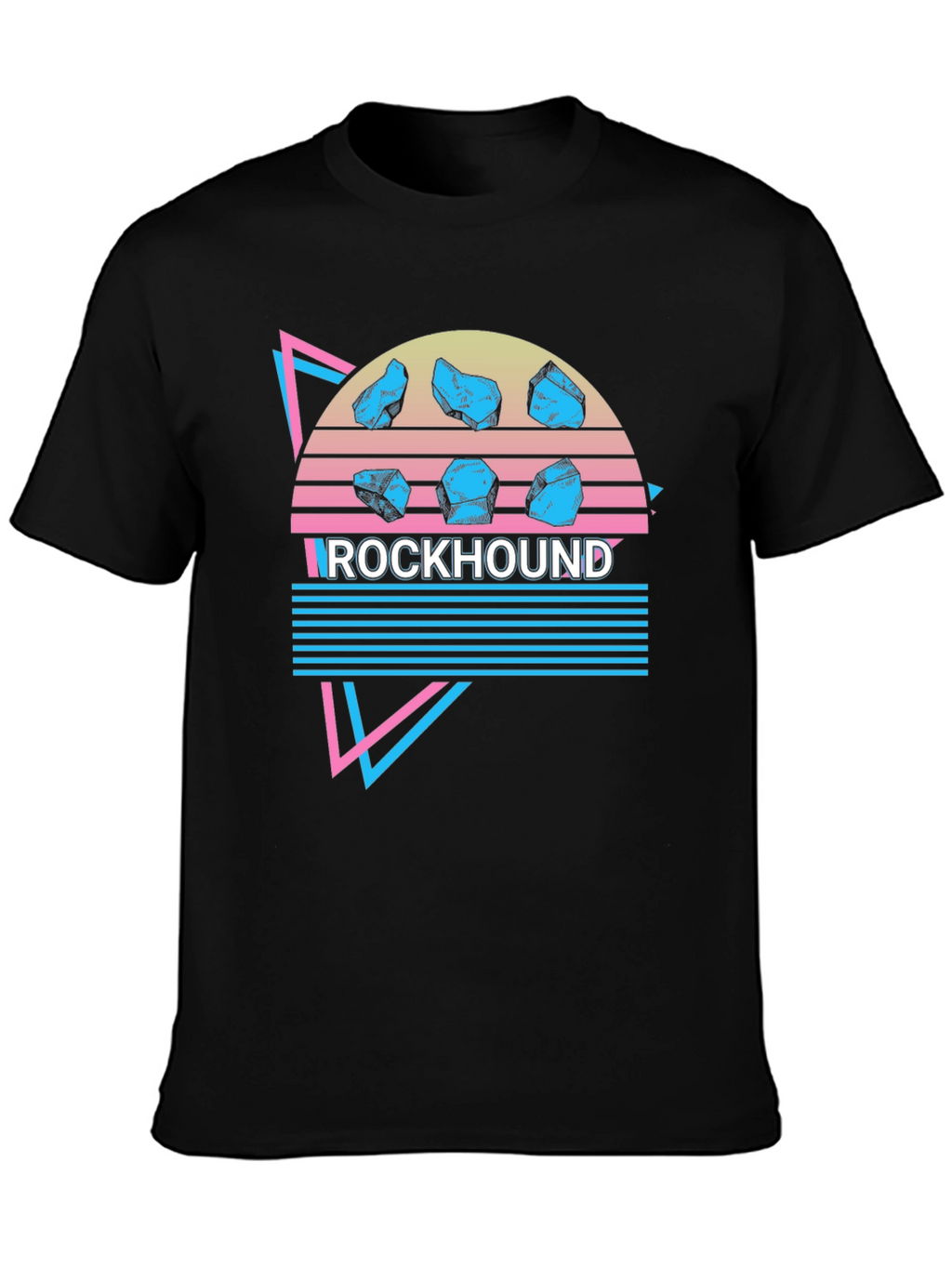 Rockhound Retro Style Graphic Tee