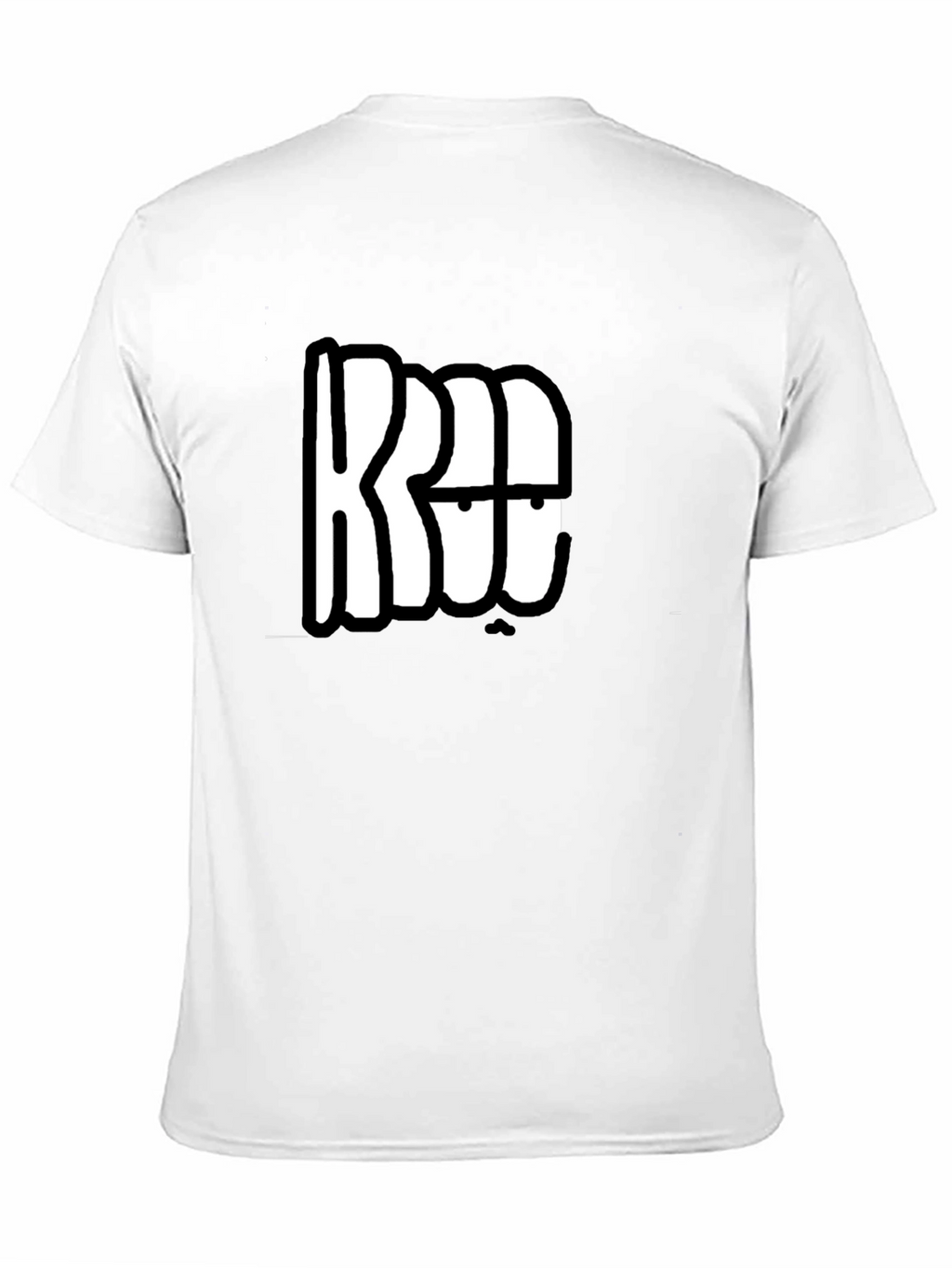 Graphic Print T-Shirt - Black
