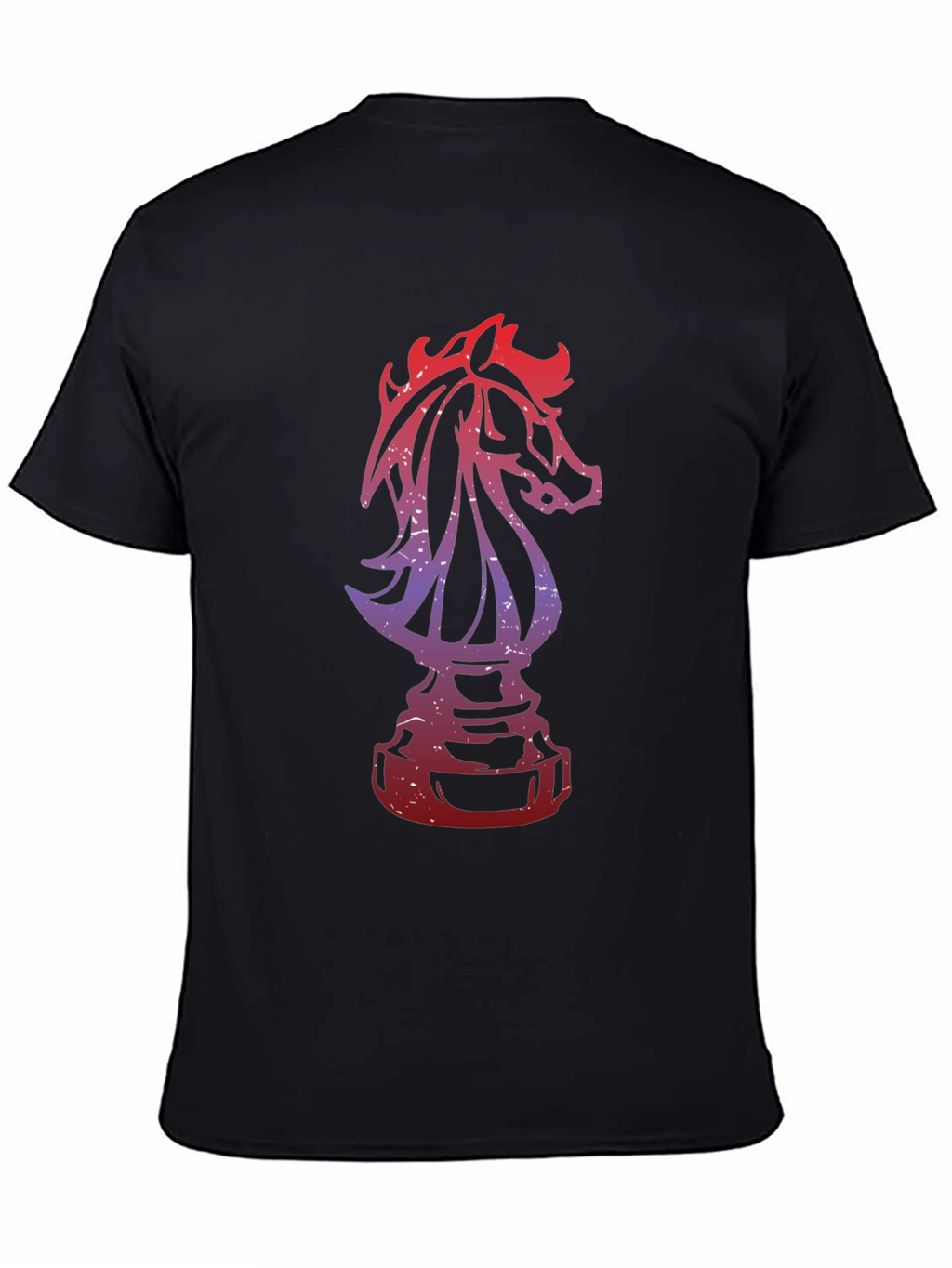 Chess Knight Graphic Tee - Stylish Mens T-Shirt