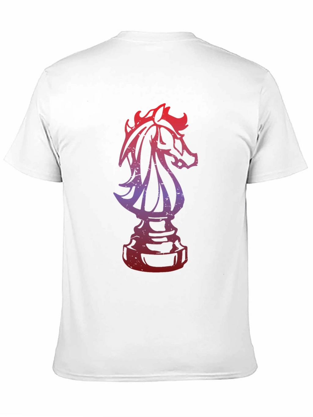 Chess Knight Graphic Tee - Stylish Mens T-Shirt