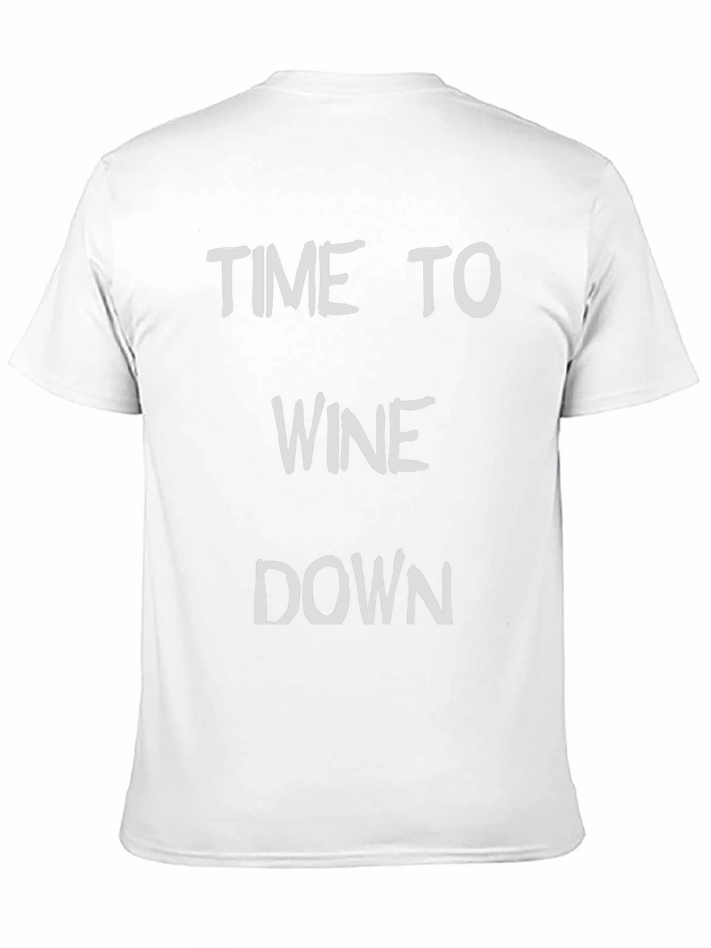 Time to Wine Down Graphic Tee - Black T-Shirt