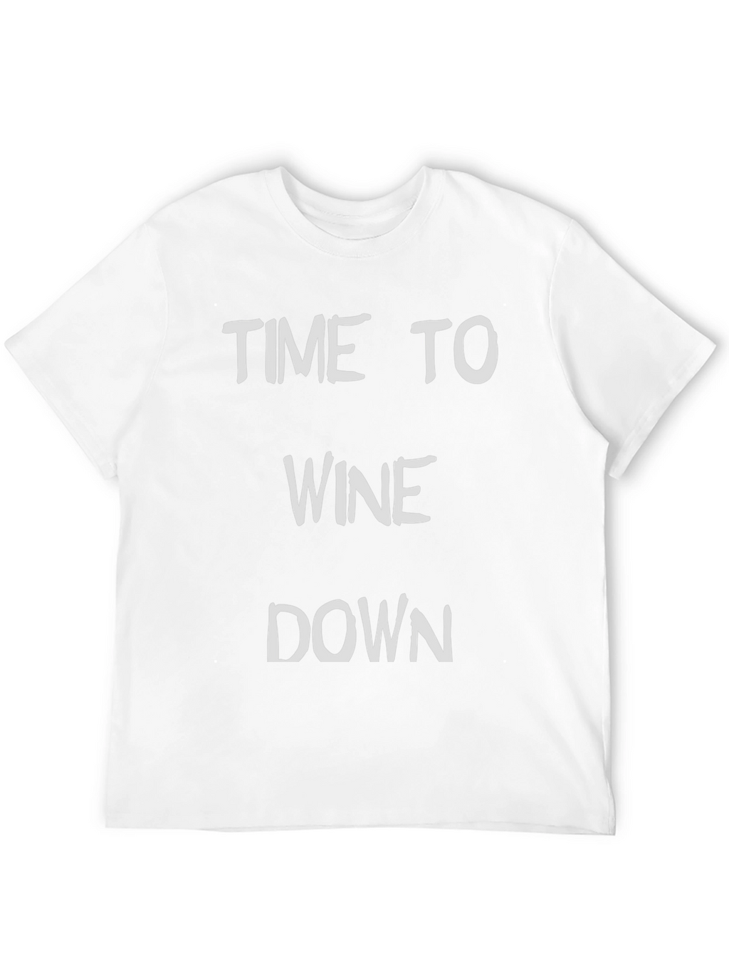 Time to Wine Down Graphic Tee - Black T-Shirt