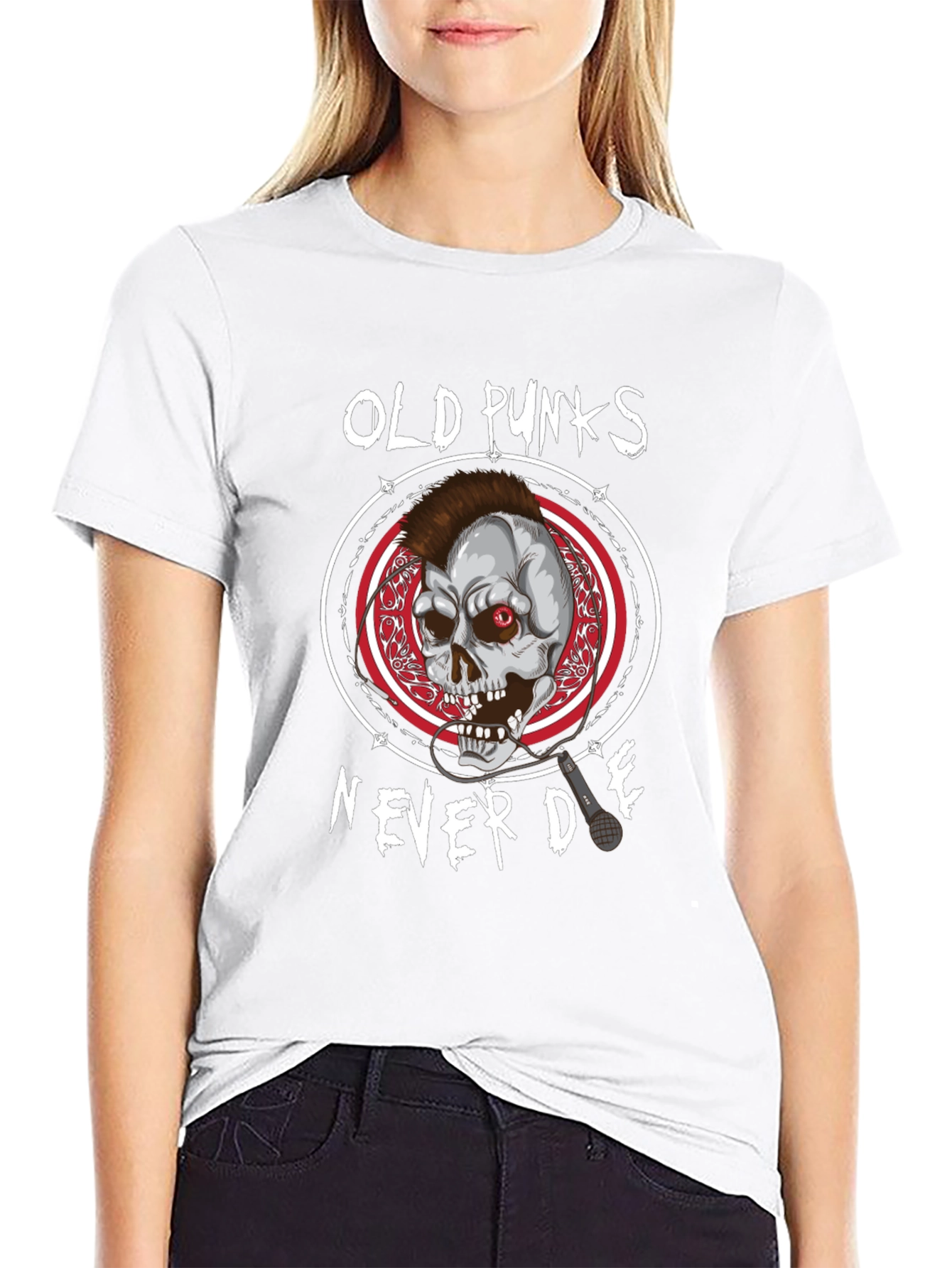 Old Punks Never Die Graphic Tee