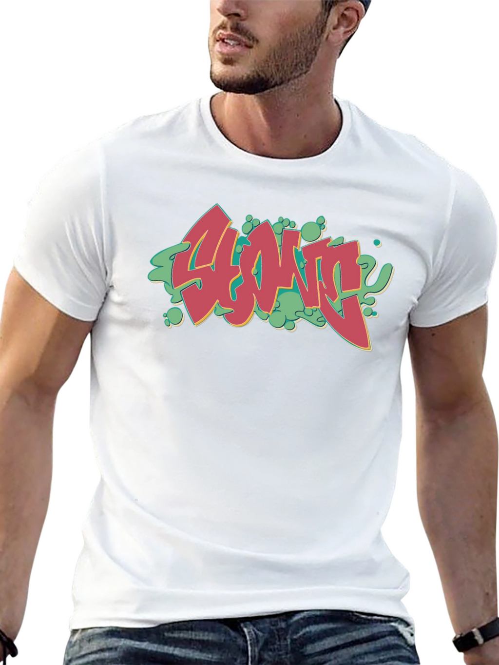 Graffiti Graphic Tee - Urban Style