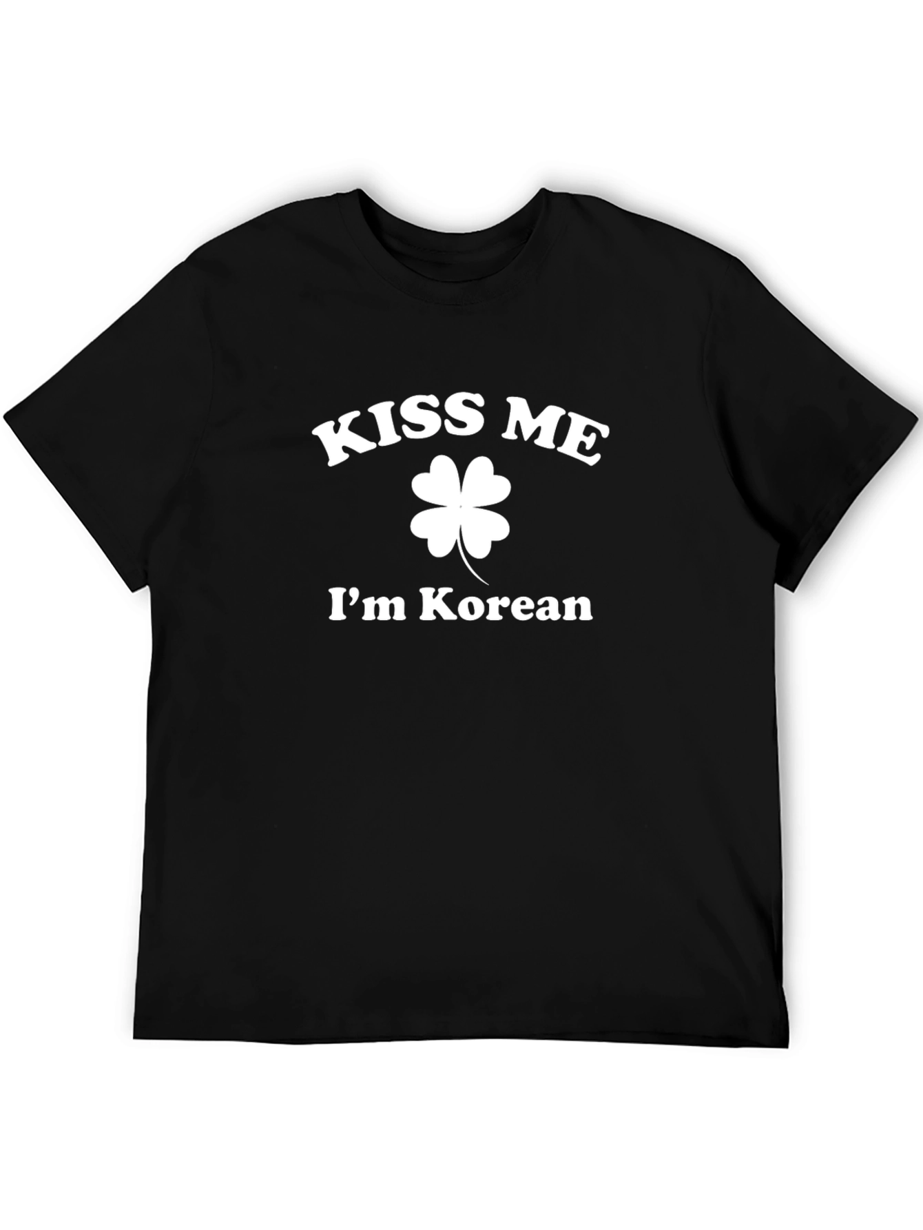 Kiss Me Im Korean T-Shirt - St. Patricks Day Apparel