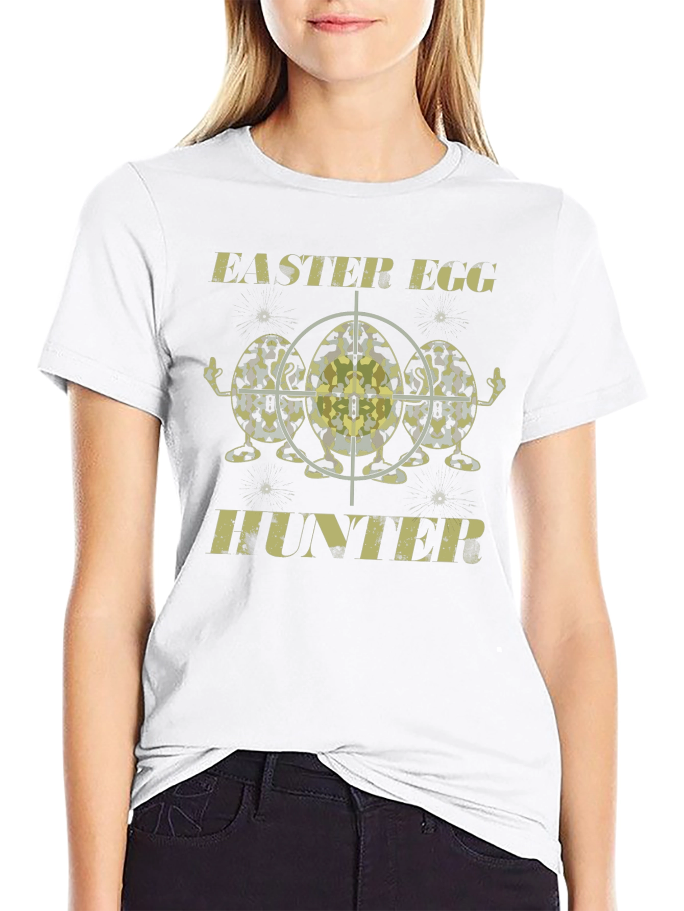 Easter Egg Hunter Camo T-Shirt