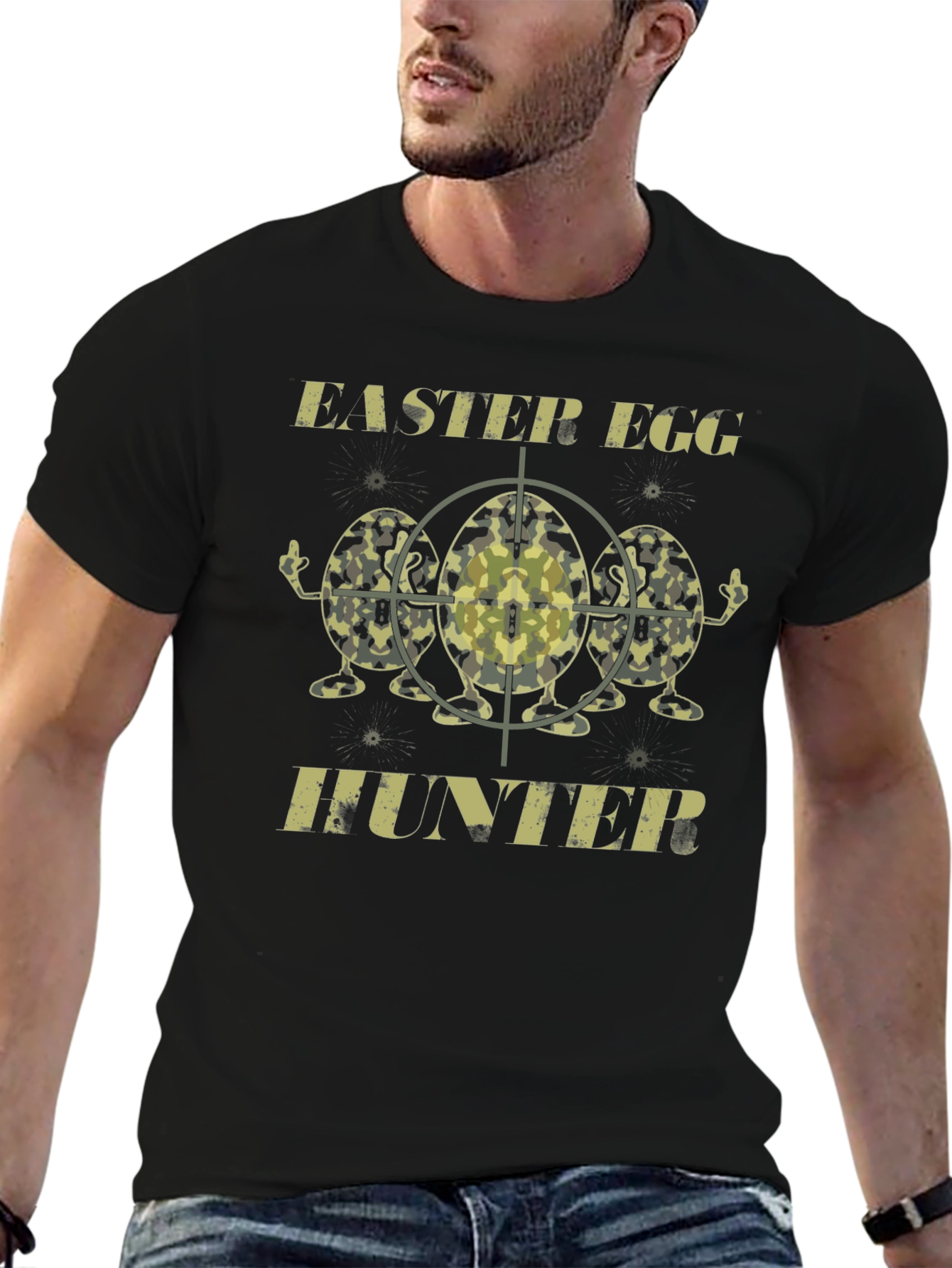 Easter Egg Hunter Camo T-Shirt