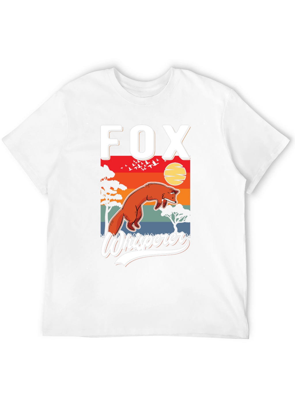 Fox Whisperer Graphic Tee - Unique Wildlife Design