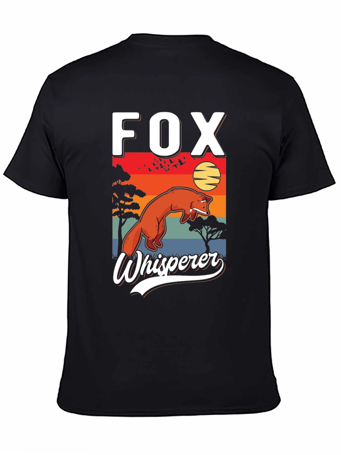 Fox Whisperer Graphic Tee - Unique Wildlife Design