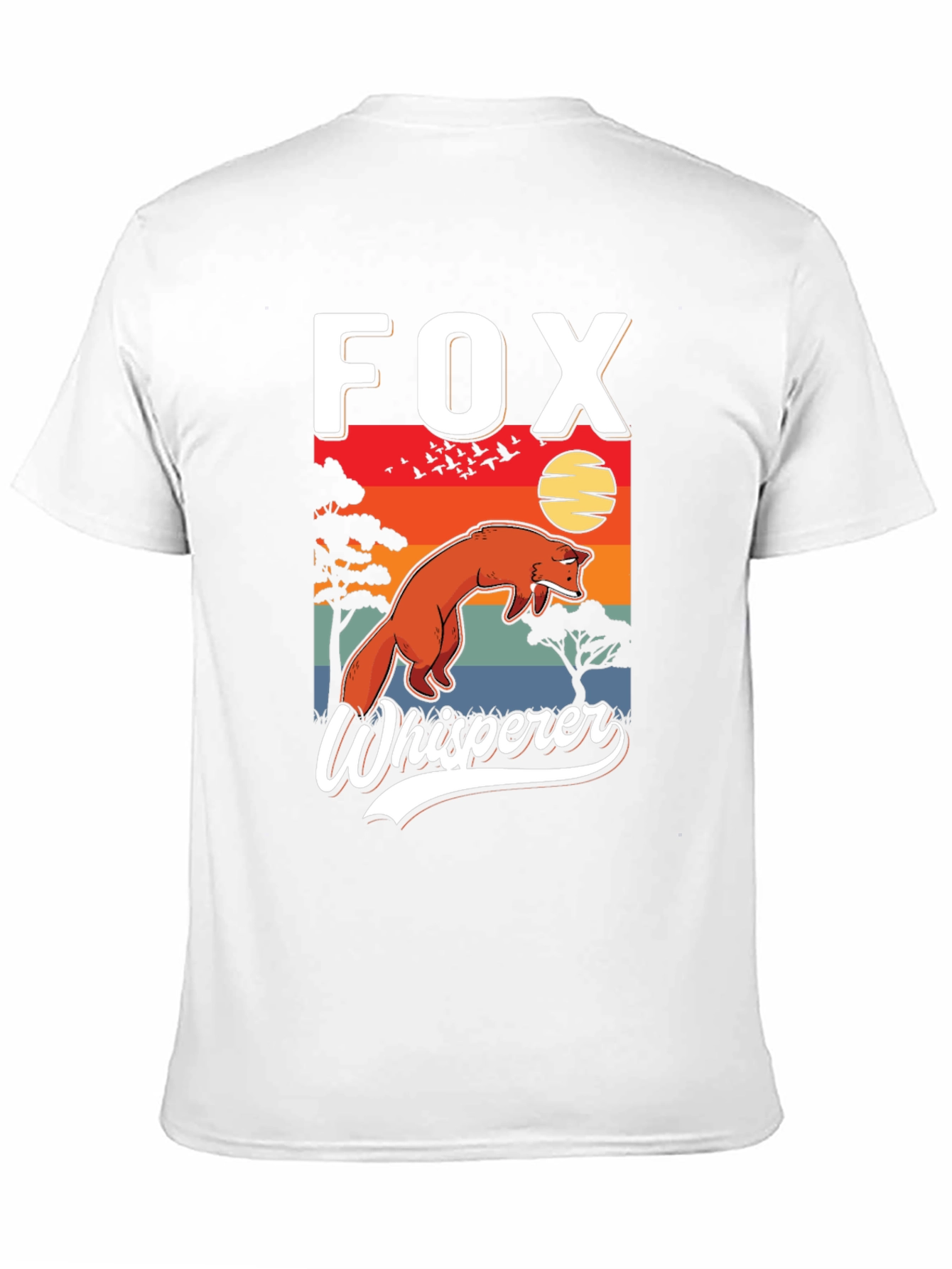 Fox Whisperer Graphic Tee - Unique Wildlife Design