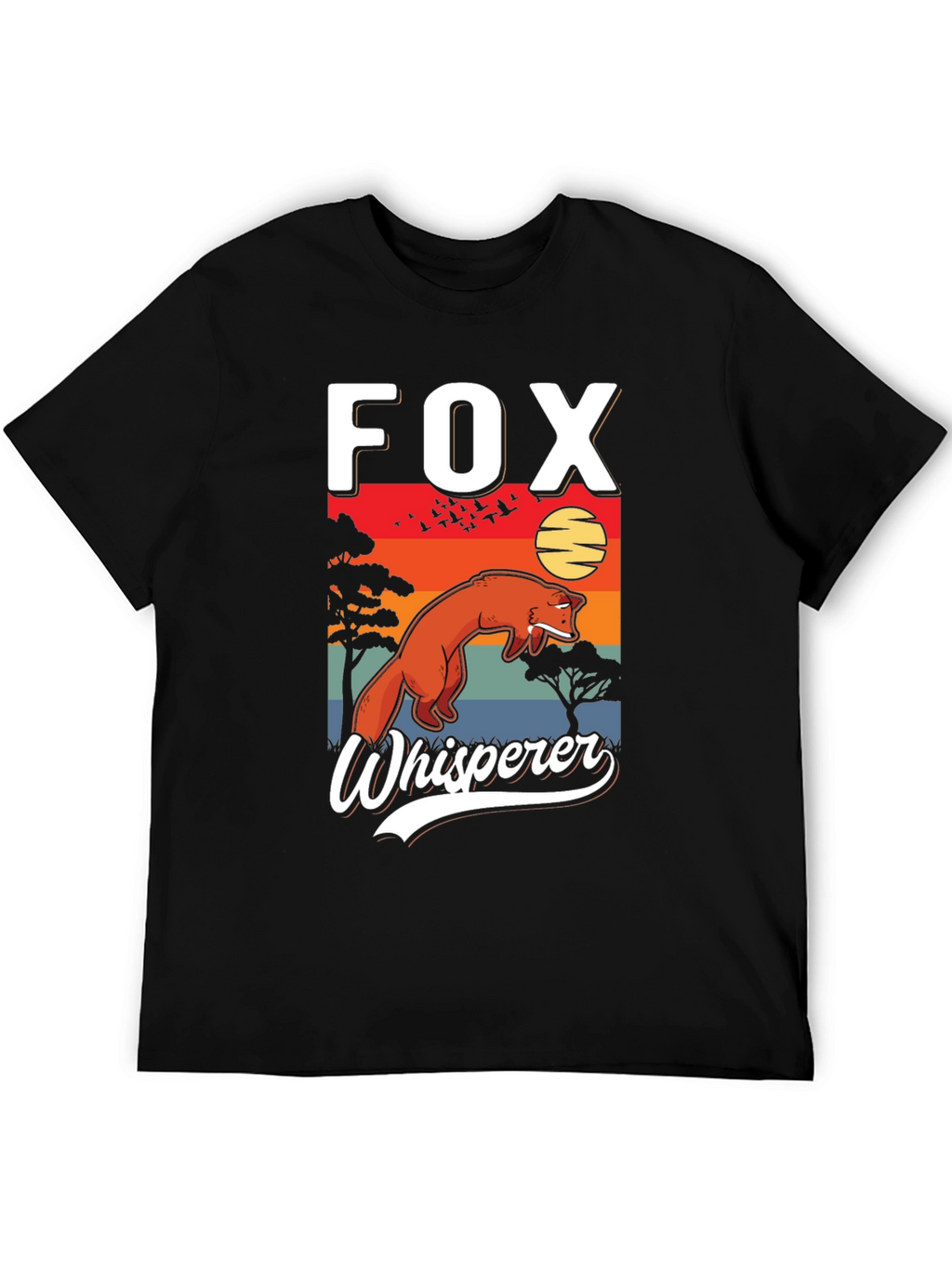 Fox Whisperer Graphic Tee - Unique Wildlife Design