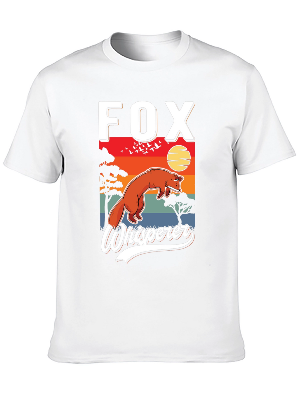 Fox Whisperer Graphic Tee - Unique Wildlife Design