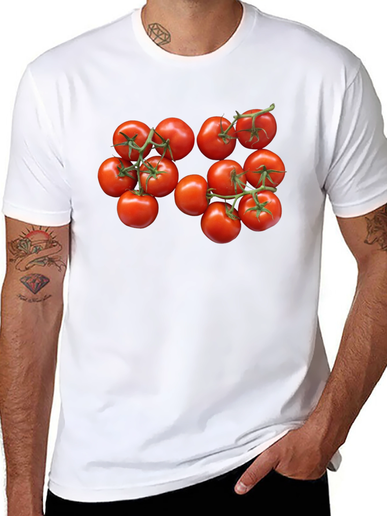 Tomato Bunch Graphic T-Shirt - Unisex