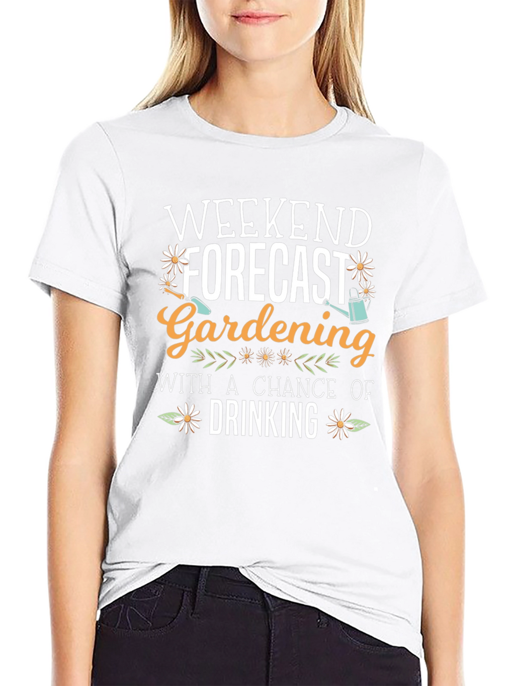 Gardening & Drinking Weekend Forecast T-Shirt