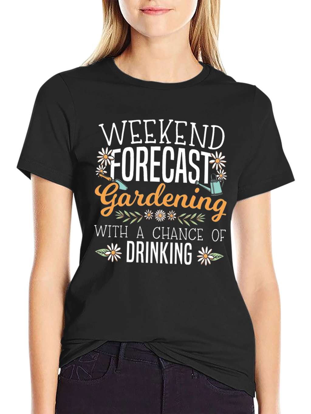 Gardening & Drinking Weekend Forecast T-Shirt