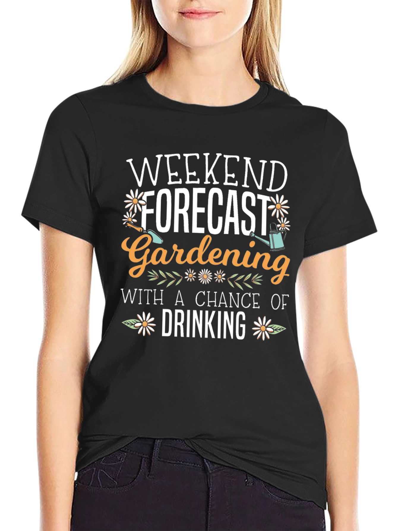 Gardening & Drinking Weekend Forecast T-Shirt