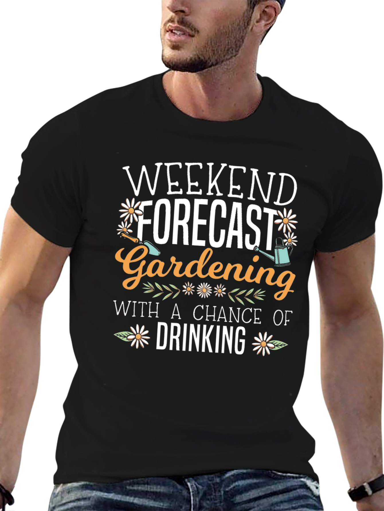 Gardening & Drinking Weekend Forecast T-Shirt