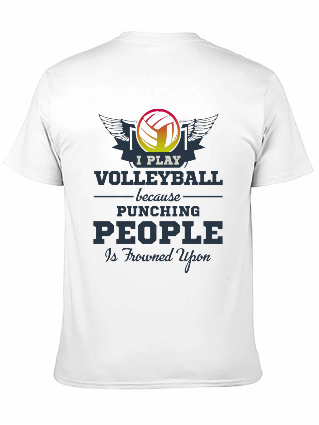 Volleyball Player Graphic Tee - Funny Sport T-Shirt
