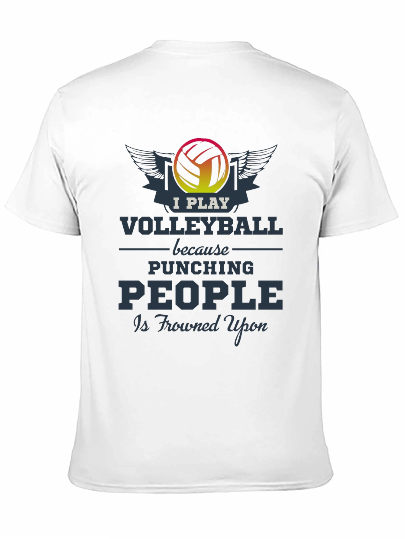 Volleyball Player Graphic Tee - Funny Sport T-Shirt