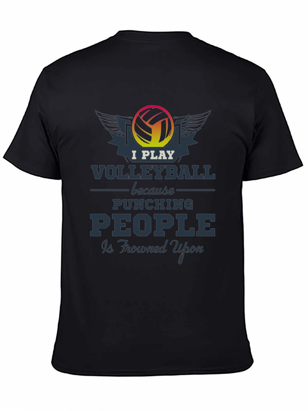 Volleyball Player Graphic Tee - Funny Sport T-Shirt
