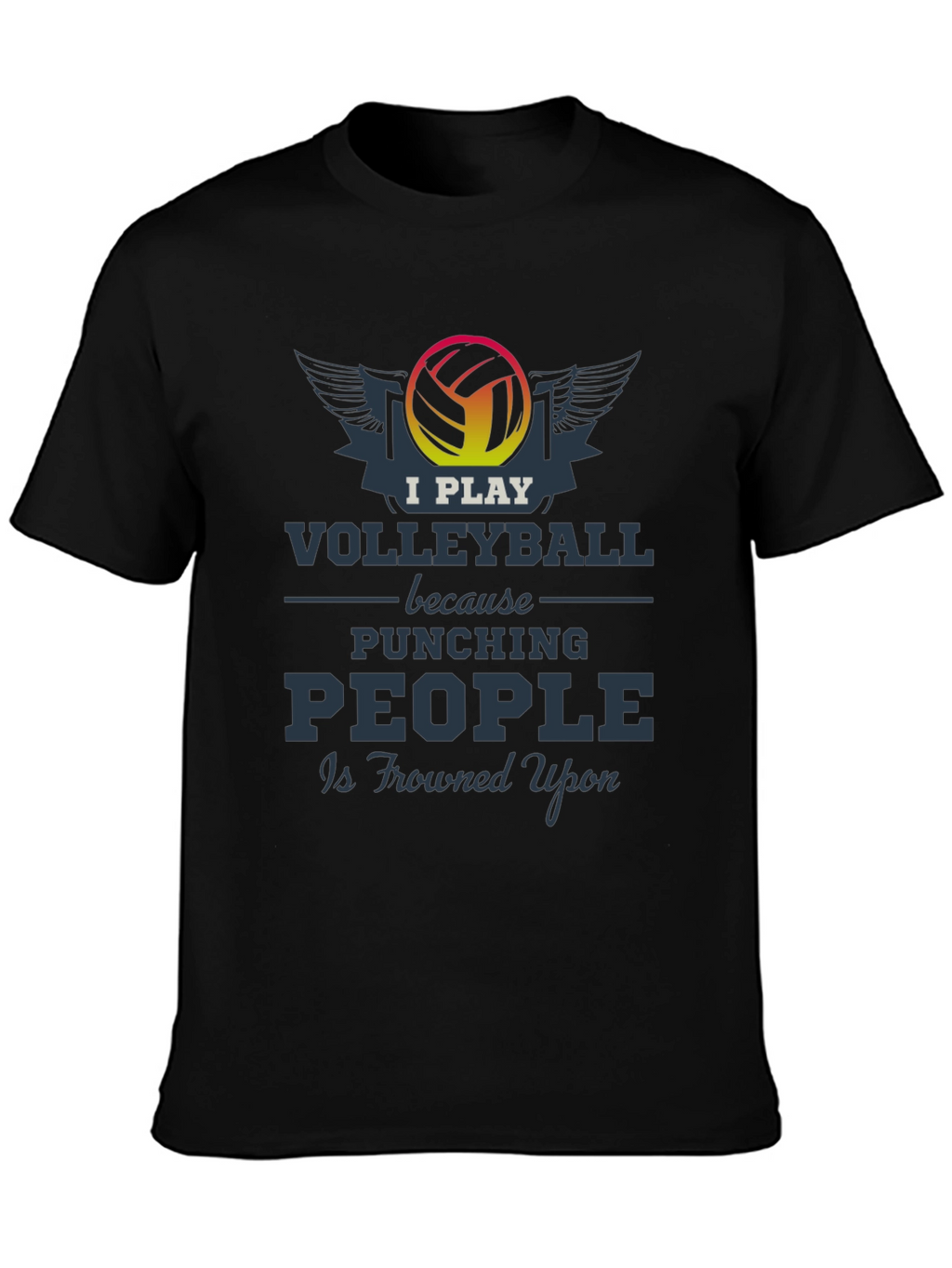 Volleyball Player Graphic Tee - Funny Sport T-Shirt