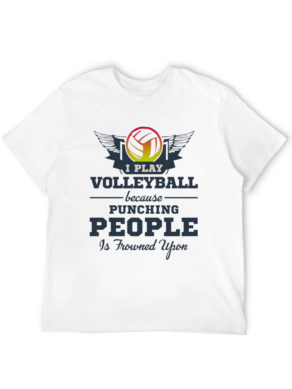 Volleyball Player Graphic Tee - Funny Sport T-Shirt