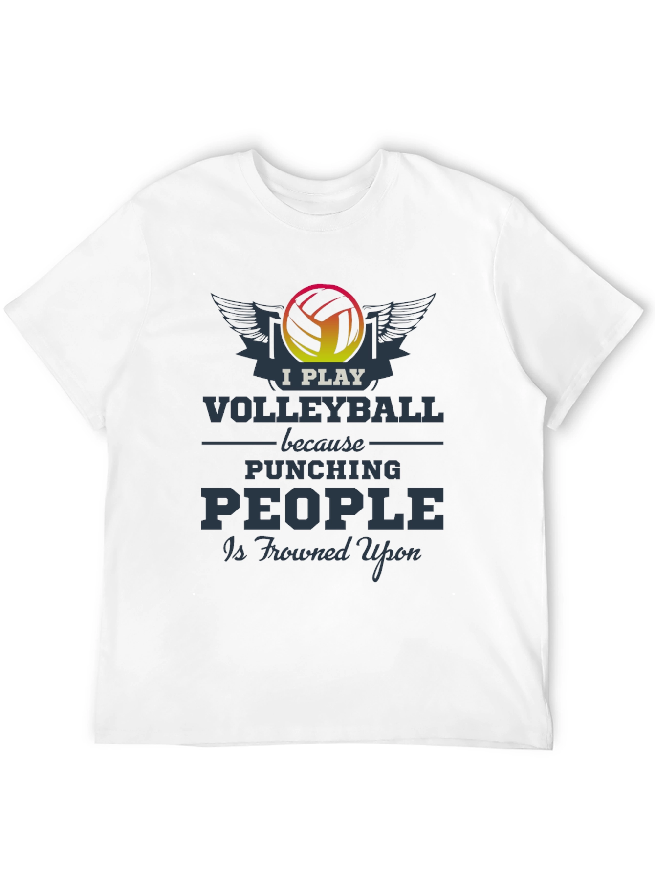 Volleyball Player Graphic Tee - Funny Sport T-Shirt