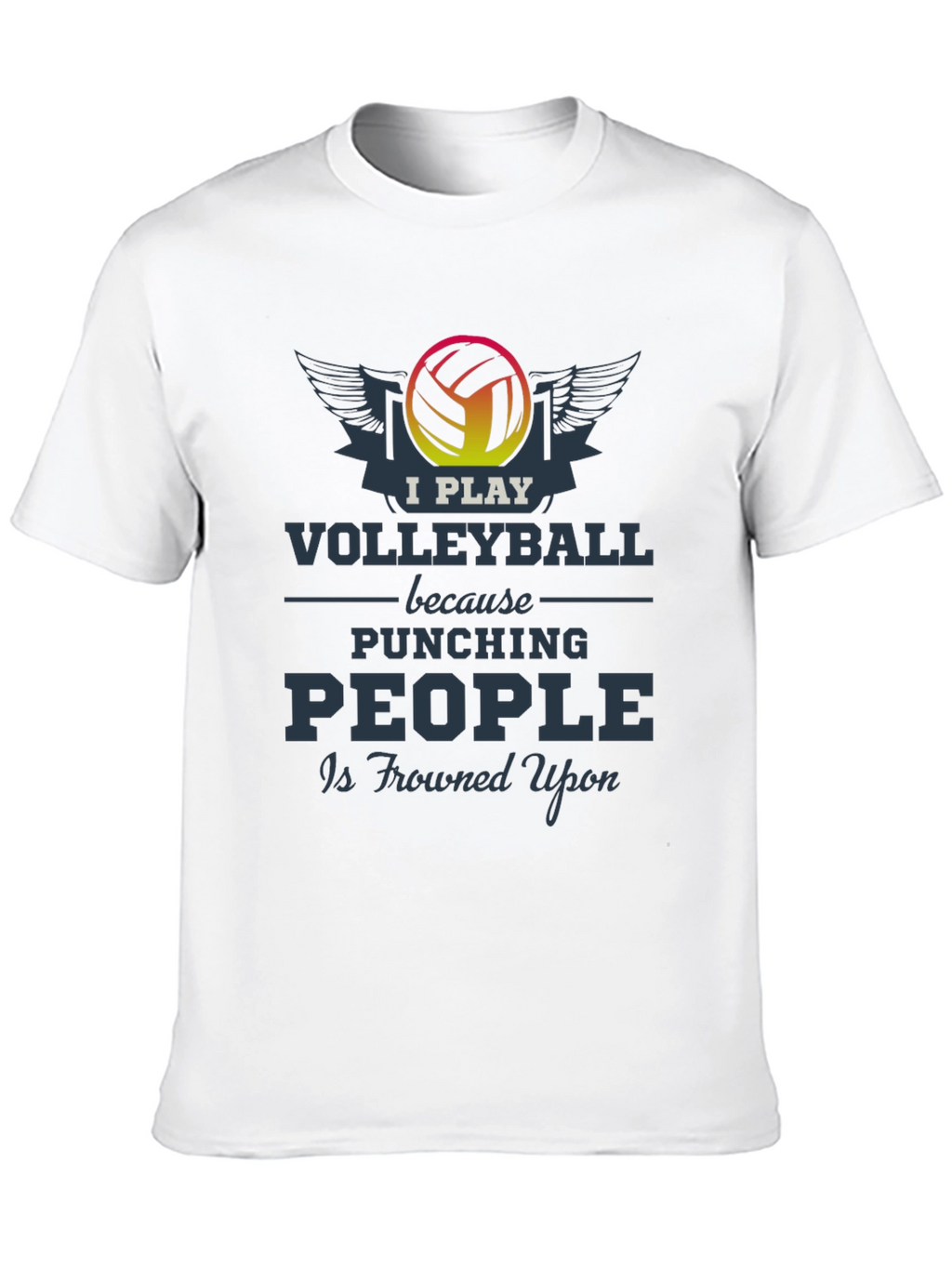Volleyball Player Graphic Tee - Funny Sport T-Shirt