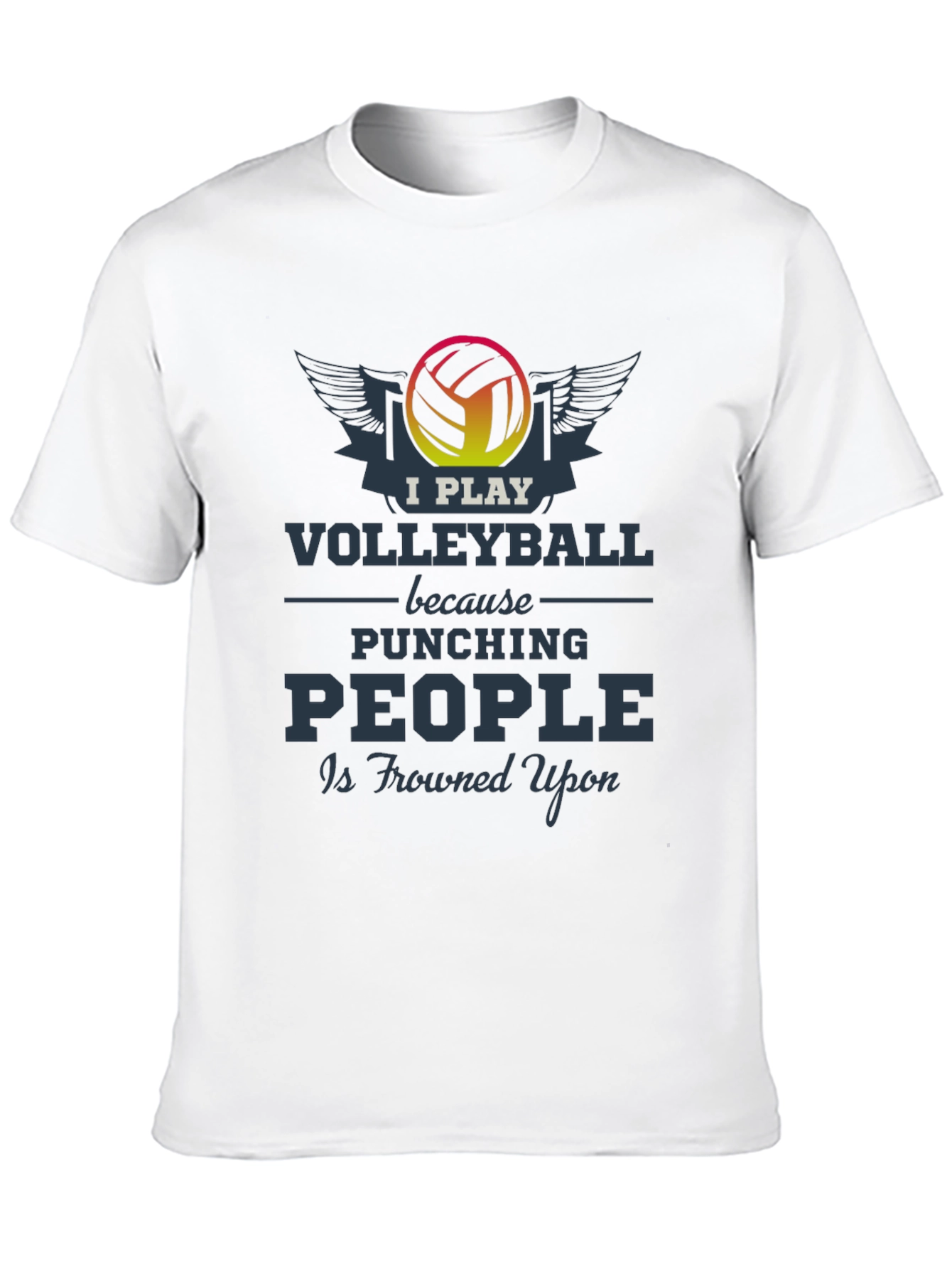 Volleyball Player Graphic Tee - Funny Sport T-Shirt
