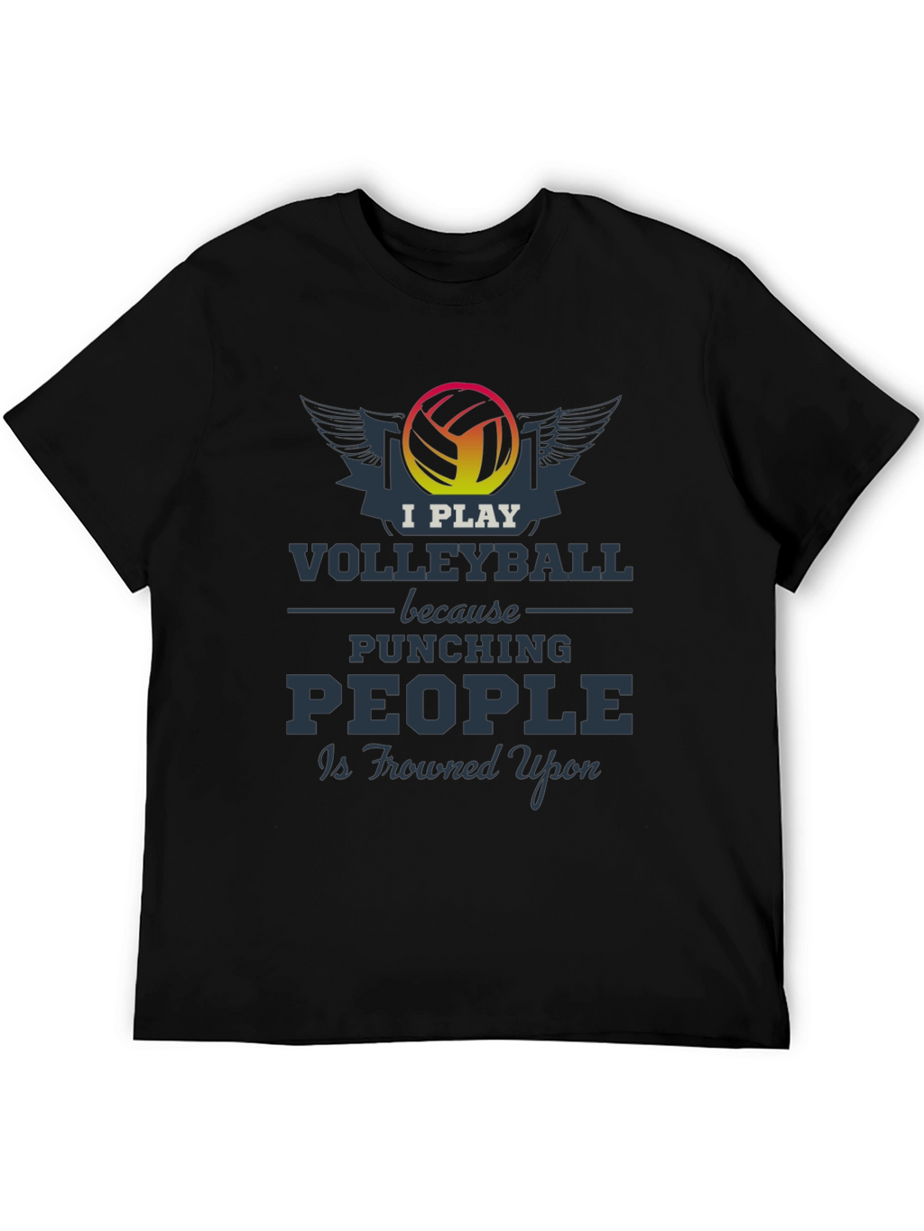 Volleyball Player Graphic Tee - Funny Sport T-Shirt