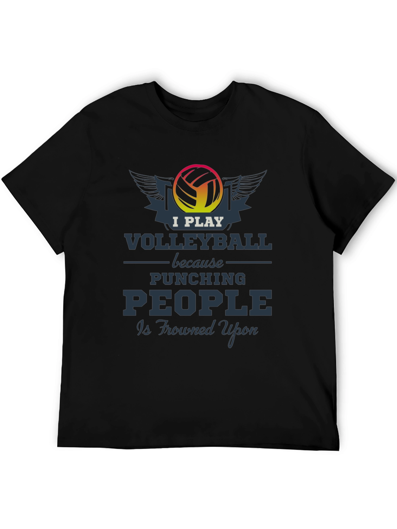 Volleyball Player Graphic Tee - Funny Sport T-Shirt
