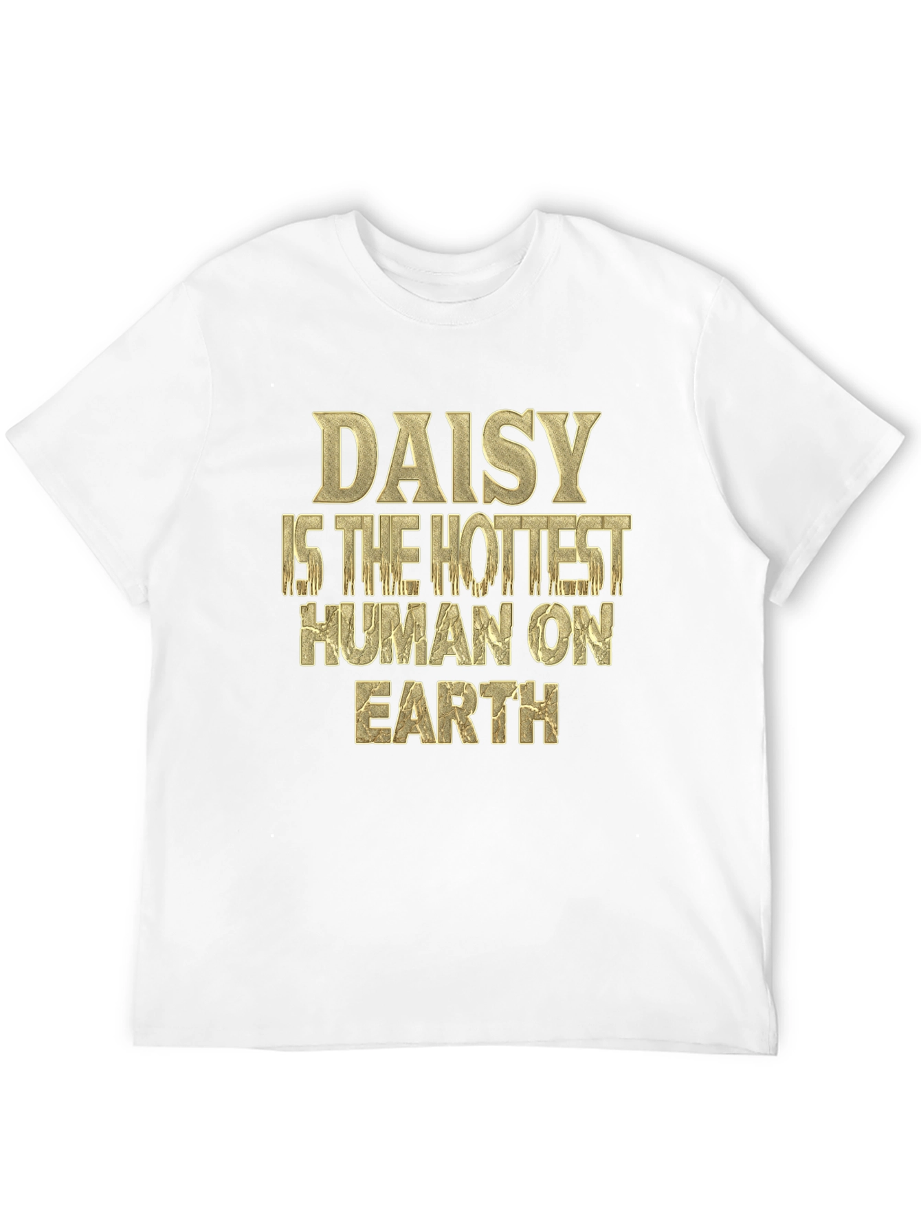 Daisy Hottest Human T-Shirt - Black